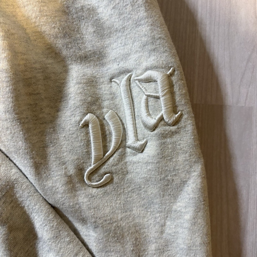 YoungLA Joggers Men Small Gray Sweatpants Baggy Oversized Streetwear Marshmallow - Picture 2 of 12